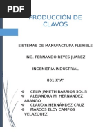 Producción de Clavos