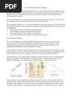 Ancient Egypt and The Triangle