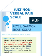 Adult Non Verbal Pain Scale Updated