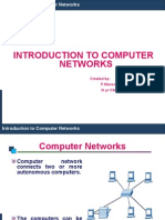 Introduction To Computer Networks