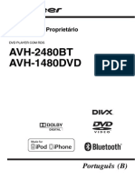 Manual Avh - 2480bt e Avh - 1480dvd Pioneer