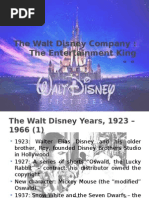 Walt Disney Entertainment King Case