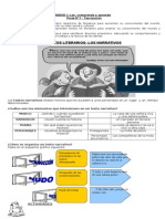 Quinto Básico - Tipos de Texto. La Narración