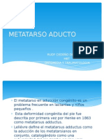 Metatarso Aducto