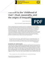 David Wengrow and David Graeber, Farewell To The "Childhood of Man": Ritual, Seasonality, and The Origins of Inequality', Journal of The Royal Anthropological Institute, 2015 .