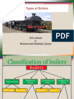 3rd Lecture - Types of Boilers