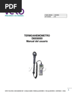 Anemometro Chy 361