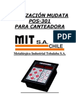 Canteadora - Utilizacion Mudata Pos-301 PDF