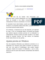 Acceder Desde Ubuntu A Una Carpeta Compartida Por Windows