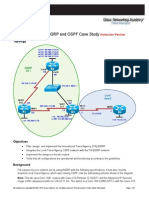 Ccnpv6 Route Lab4-4 Eigrp Ospf Case Study Instructor