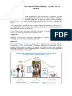 Analisis de La Situación Laboral y Empleo en Piura