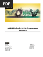 ANSYS Mechanical APDL Programmers Reference