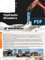 MSB Hydraulic Breakers Catalogue