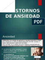 Trastornos de Ansiedad