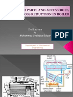 2nd Lecture - Boiler Parts & Accessories, and Heat Loss Reduction in Boiler