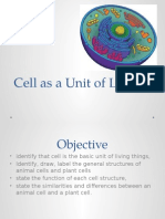 Cell As A Unit of Life