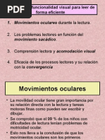 Procesos de Funcionalidad Visual para Leer