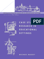 Michael Bassey-Case Study Research in Educational Settings (Doing Qualitative Research in Educational Settings) (1999) PDF