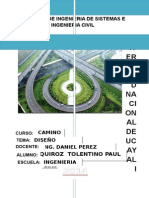 Memoria Descriptiva Diseño Geométrico de Carreteras