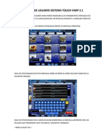 Manual de Usuario Sistema Touch Vimp 2 PDF