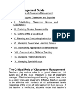 Classroom Management B