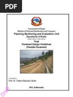 Pavement Design Guidelines (Flexible), Nepal 