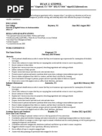 Stippel Ryan Resume 2014