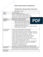 Laporan Pertama Program Dtp-Sentul