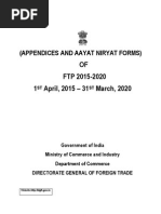 Appendices and Aayat Niryat Forms