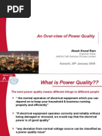 An Over-View of Power Quality: Akash Kewal Ram