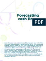 Forecasting Cash Flows