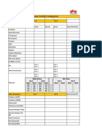 Microwave Checklist (Configuration) : Commisioning Check