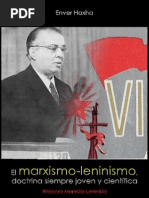 Enver Hoxha El Marxismo-Leninismo, Doctrina Siempre Jóven y Científica, 1971