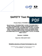 Huawei Mini-Shelter Safety Test Report For ITS1000M Cabinet