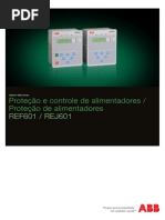 Relé de Proteção e Controle REF601 - REJ601 ABB - Catálogo - PT PDF