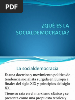 Qué Es La Socialdemocracia