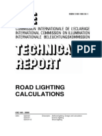 CIE 140-2000 Road Lighting Calculations