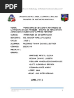 Porcentaje de Desgaste Por Medio de La Maquina de Los Angeles - Ensayo de Abrasión en Agregados Gruesos de Tamaños Menores