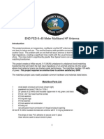 End Fed 6 - 40 Meter Multiband HF Antenna
