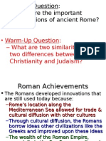 Roman Achievements