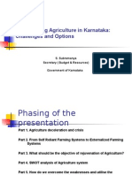 Rejuvenating Agriculture in Karnataka: Challenges and Options