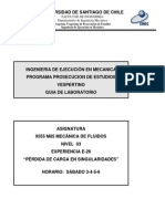 Perdida de Carga en Singularidades