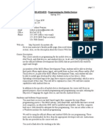 BIS 4523/6523 - Programming For Mobile Devices