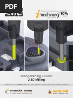 InventorCAM 2015 Milling Training Course 2.5D Milling