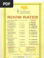 Room Rates For Verbena Pensionne Haus Cebu