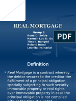 REAL MORTGAGE Report