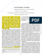 Physical Properties of Starch