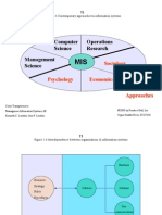 Computer Science Operations Research Technical Approaches: Sociology Economics Psychology Behavioral Approaches