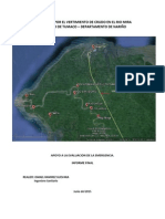 Afectacion Por El Vertimiento de Crudo en El Rio Mira Municipio de Tumaco - Departamento de Nariño