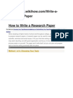 How To Write A Research Paper 1